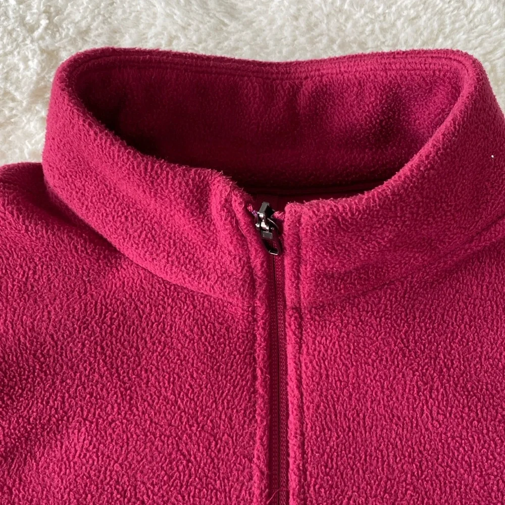 ❤️ Lululemon Oversized-Fit Fleece Half Zip Pomegranate Men’s Size Small - Picture 3 of 15